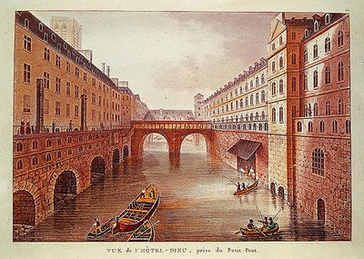 Hospital of the Hotel-Dieu, Paris by French School
